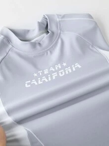 361degree 361 de mujeres Traje de baño verano deportivo Trajes de baño nuevo estilo Bañador una pieza para piscina , playa - Neblina azul - Ver 5