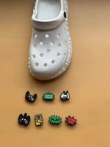 Gaming Console Series Shoe Charms Set For And Clogs - Multicolor - View 5