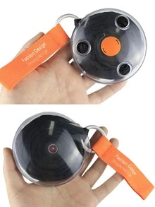 1入組可折疊便攜購物袋,收納袋 - 粉色 - 查看 2