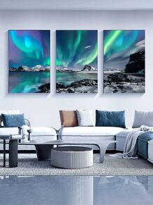 3pcs 15.7*23.6in/40cm*60cm Frameless Abstract Oil Painting Wall Art For Home Decor Canvas Painting,Poster Gifts Birthday Graduation