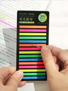 Notas Adhesivas De Orquídeas En Colores Del Valle - Multicolor - Ver 7