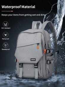 1 件胸包时尚新款粉色花朵字母首字母 A-Z 印花男士腰包包钱包休闲大号手机腰包袋帆布旅行手机包腰包香蕉包斜挎包斜挎包斜挎包黑色包情人节男士礼物跑步包大学包万圣节圣诞节冬季圣诞礼物男士包男士单肩包 - 灰色 - 查看 4