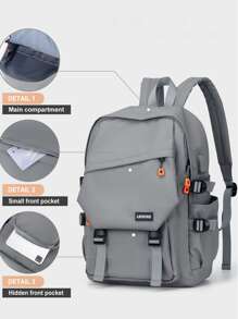 1 件胸包时尚新款粉色花朵字母首字母 A-Z 印花男士腰包包钱包休闲大号手机腰包袋帆布旅行手机包腰包香蕉包斜挎包斜挎包斜挎包黑色包情人节男士礼物跑步包大学包万圣节圣诞节冬季圣诞礼物男士包男士单肩包 - 灰色 - 查看 5