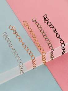 10pcs Stainless Steel Diy Jewelry Chain - Yellow Gold - View 3
