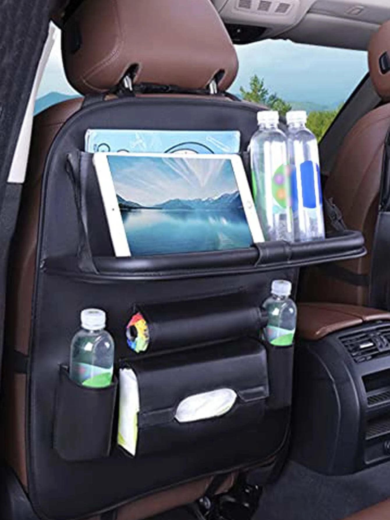 Mesa De Bandeja Para Asiento Trasero De Automóvil, Mesa