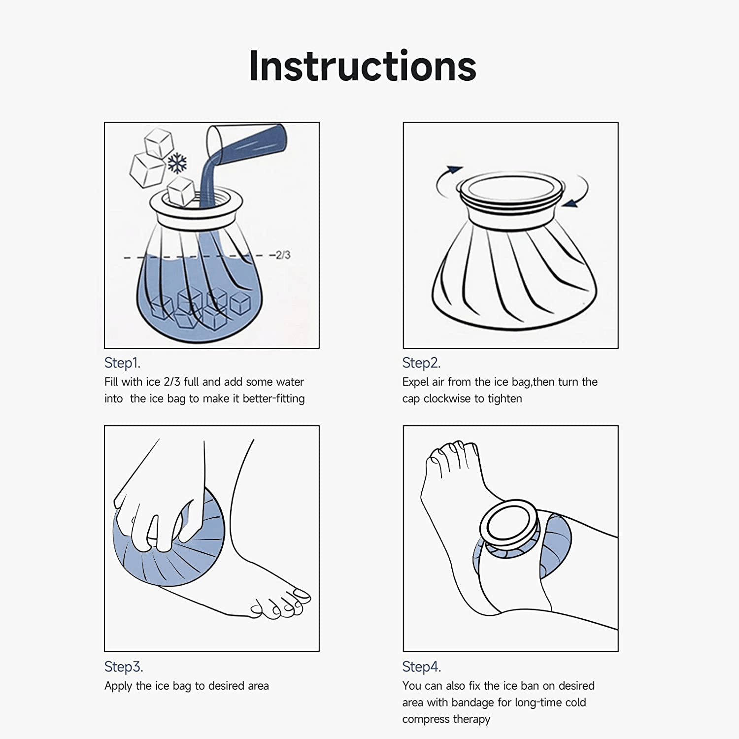 1 Piece Ice Pack For Back Quick Release Reusable Ice Pack for Sale