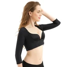 Women Shapewear Tops Vest For Arm Shaper Post Surgery - Black - View 3