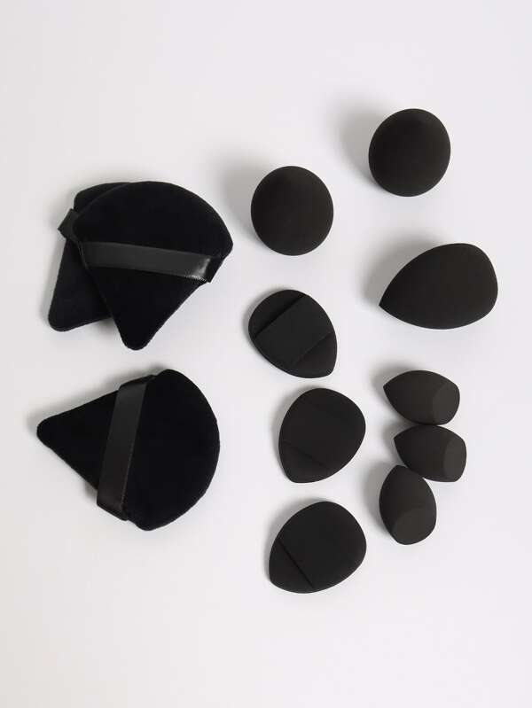 12pcs Allpurpose Makeup Sponges Set Consisting Of 3 Triangular Powder