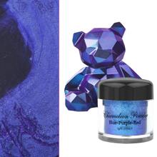 1瓶3G變色粉末狀,粉色至藍色至紫色至紅色 - 藏蓝色 - 查看 1