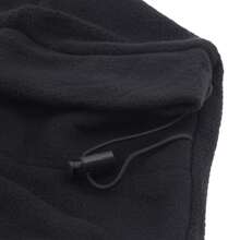 1pc Winter Windproof Fleece Face Mask Neck Warmer Hat For Outdoor Skiing, Riding - Black - View 9