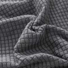 Stretch Material  Sofa Seater Cushion Cover Solid Color Sofa Seater Cushion Cover Antiskid Slipcover - Dark Grey - View 8