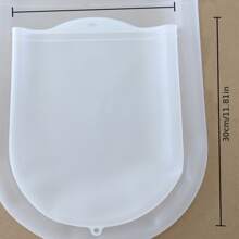 NEW  Silicone Dough Kneading Bag Silicone Kneading Dough Bag Flour Mixer Bag Versatile Dough Mixer for Bread Pastry Pizza Kitchen Tool - White - View 5