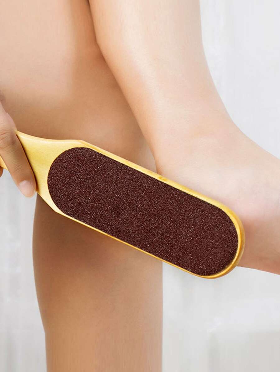 木頭脚板銼適用於死皮足部去角質刀,去角質腳洗滌器 - 黑色 - 查看 1