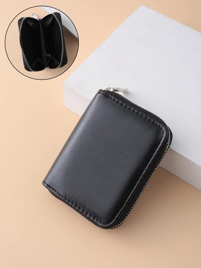 迷你纯色女士包短款拉链短款可爱零钱包学生pu钱包便携现金白领女大学生工作商务通勤办公室周年纪念情侣生日礼物情人节礼物礼品礼物送给老师女士钱包钱包小钱包