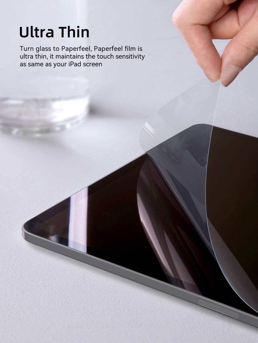 DANYCASE 2PCS Paper Feel Screen Protector For IPad 7/8/9th 10.2 Air 4 5