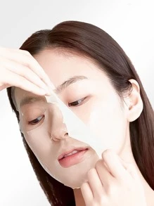 NEFOUME 50入組壓縮紙製一次性臉部面膜套裝,搭配髮帶,適用於家居美容diy,免費附贈小面膜碗 - 彩色 - 查看 6