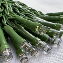 LED電池式防水燈細繩在草綠色和濃烈香調白色,8照明模式 - 黃色 - 查看 2