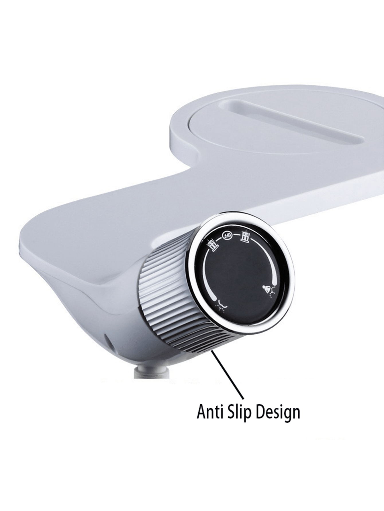 1 Set Upgraded 4 Modes Nonelectric Thin Modern Bidet Toilet Seat