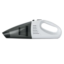 1 件車用吸塵器高功率 3300pa 吸力無線充電手持吸塵器乾濕兩用小型家用車載兩用吸塵器 Usb 充電 - 黑與白 - 查看 2