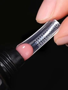 40 piezas cristal Uñas extensión gelatina Manicura modelo sin papel , Set de manicura - transparente - Ver 2