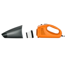 1pc Car Vacuum Cleaner With 3300pa Powerful Suction, Cordless Handheld Vacuum Cleaner For Dry & Wet Use, Usb Rechargeable - Orange - View 10