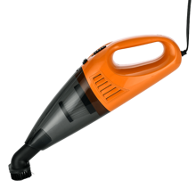1pc Car Vacuum Cleaner With 3300pa Powerful Suction, Cordless Handheld Vacuum Cleaner For Dry & Wet Use, Usb Rechargeable - Orange - View 4