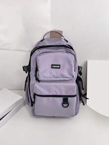 可爱校园背包书包适合青少年女孩男孩初中书包，儿童校园背包，大号笔记本电脑背包 15.6 英寸学生大学旅行轻便书包