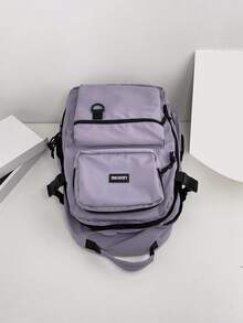 可爱校园背包书包适合青少年女孩男孩初中书包，儿童校园背包，大号笔记本电脑背包 15.6 英寸学生大学旅行轻便书包