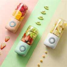 6 Blade Multi-function Juicer Portable Small Usb Charging Home Juice Juice Machine Automatic Multi-function Juicer Cup - White - View 9
