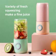 6 Blade Multi-function Juicer Portable Small Usb Charging Home Juice Juice Machine Automatic Multi-function Juicer Cup - White - View 3