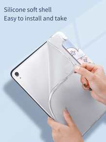 Apple Cartoon Graphic Case Compatible With IPad - Multicolor - View 3