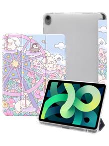 Apple Cartoon Graphic Case Compatible With IPad - Multicolor - View 2