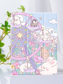 Apple Cartoon Graphic Case Compatible With IPad - Multicolor - View 10