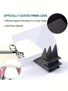 1set Optical Tracing Board For Drawing, Copying And Extracting Sketches, Perfect Tool For Beginners - Black - View 5