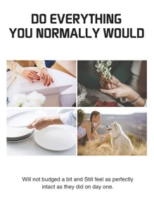 medio falso negro Uñas ataúd prensa Uñas fuego falso acrílico Uñas punta para mujeres con Chicas 24 piezas - Multicolor - Ver 6