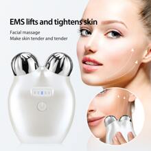 Microcurrent Facial And Eye Massage Import Beauty Device - White - View 2