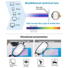 REAVEE 2 Pairs Folding Reading Glasses With Compact Bag Men Women Mini Blue Light Blocking Portable Reader With Spring Hinge