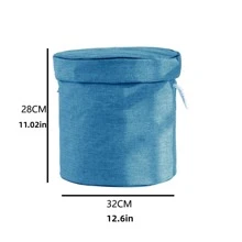 1 pieza plegable desmontable de gran capacidad Juguete Bolsa de almacenaje Cesta de almacenamiento de escritorio para varios doméstico incluido sucio ropa , aperitivos , Papelería ,