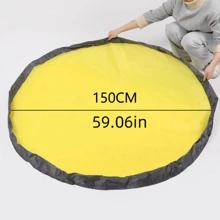 1 pieza plegable desmontable de gran capacidad Juguete Bolsa de almacenaje Cesta de almacenamiento de escritorio para varios doméstico incluido sucio ropa , aperitivos , Papelería ,