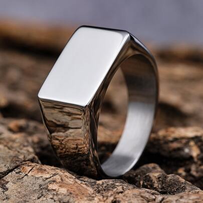 Uomo Anello anelli per donne in acciaio inossidabile Halloween cocktail party