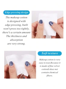 500 cái Gầy Và Có thể điều chỉnh Dưỡng ẩm Trang điểm - trắng - Xem 7