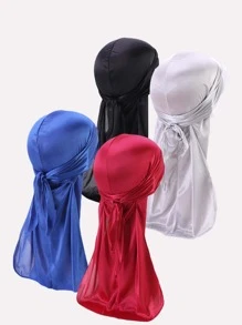 4pcs Nam Màu thuần Cướp biển Mũ - Nhiều màu - Xem 2