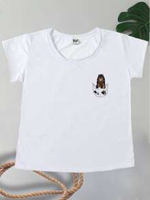 Women T-Shirts - 白色 - 查看 1