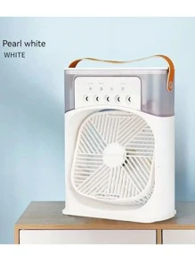 1pc Portable Air Conditioner, Household Small Air Cooler, Portable Air Adjustment For Office, 3 Speed Air Cooling Fan Humidifier, 5pcs Humidified Spray Heads For Home Appliances - Army Green - View 10