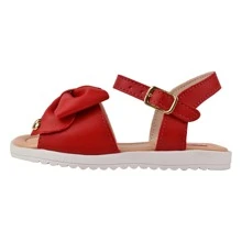 Kids Flat Sandals - Đỏ - Xem 3