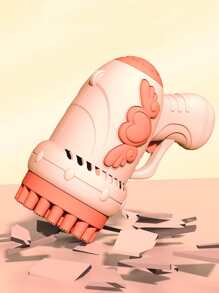 1件泡泡機,泡泡槍玩具,適用於孩子的生日、婚禮、派對 - 淺粉色 - 查看 4