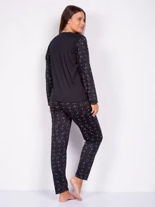 Women Pajama Sets - 彩色 - 查看 4