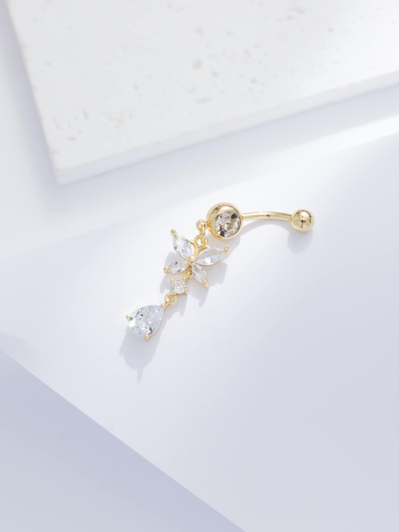 1 Miếng Tinh tế Đồng tinh khiết Loại bướm Vòng rốn Đối với phụ nữ , Gợi cảm Và Duyên dáng Lỗ rốn Xuyên , Quà tặng tiệc , bờ biển Phụ kiện - Vàng - Xem 1