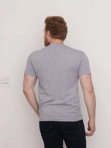 Men T-Shirts - Xám - Xem 3