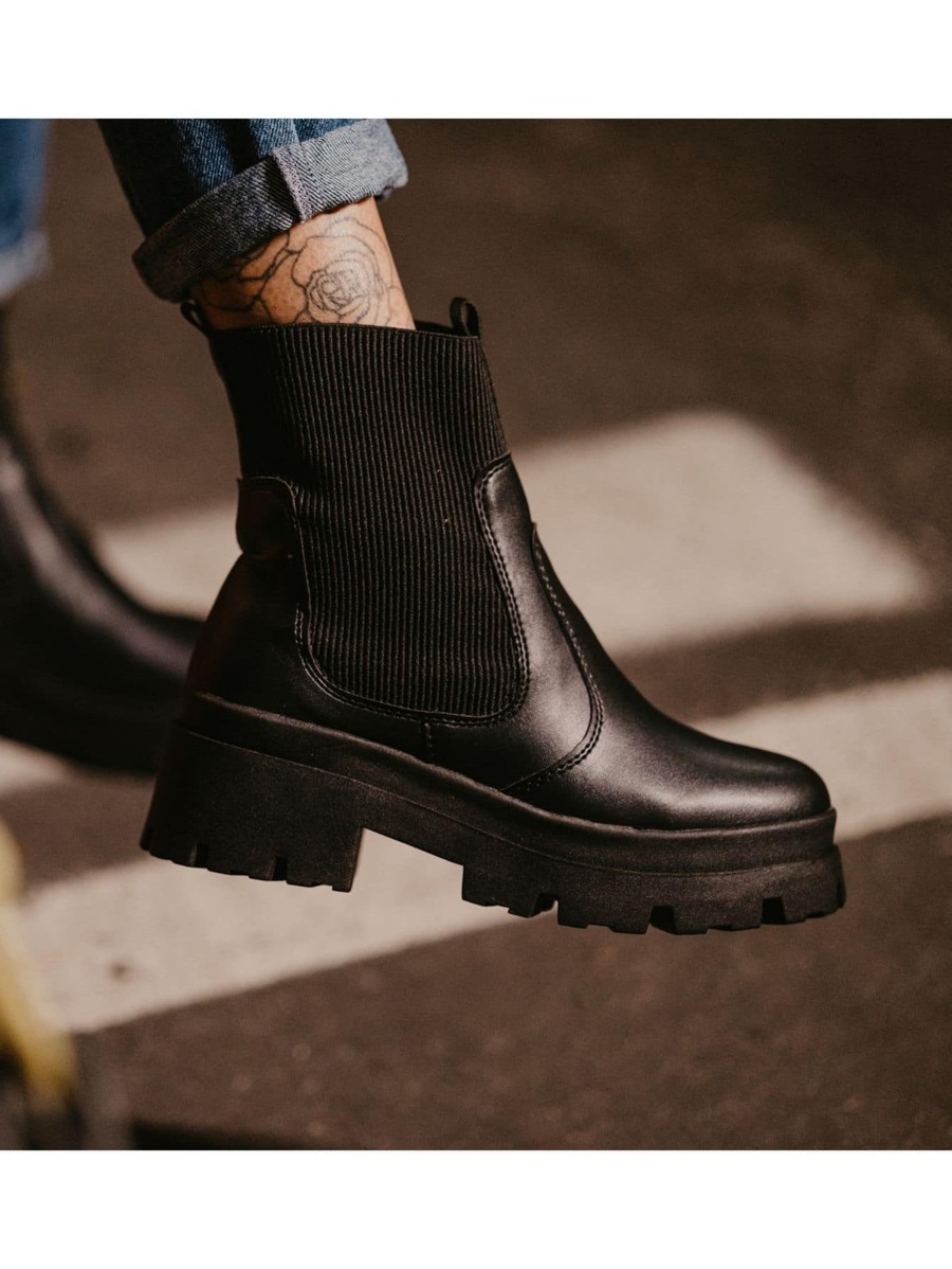 Tenehi Women Fashion Boots - màu đen - Xem 1